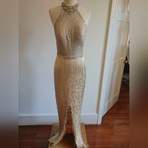 Champagne Dress / Quinceañera Dress / Prom Dress / Ball Gown